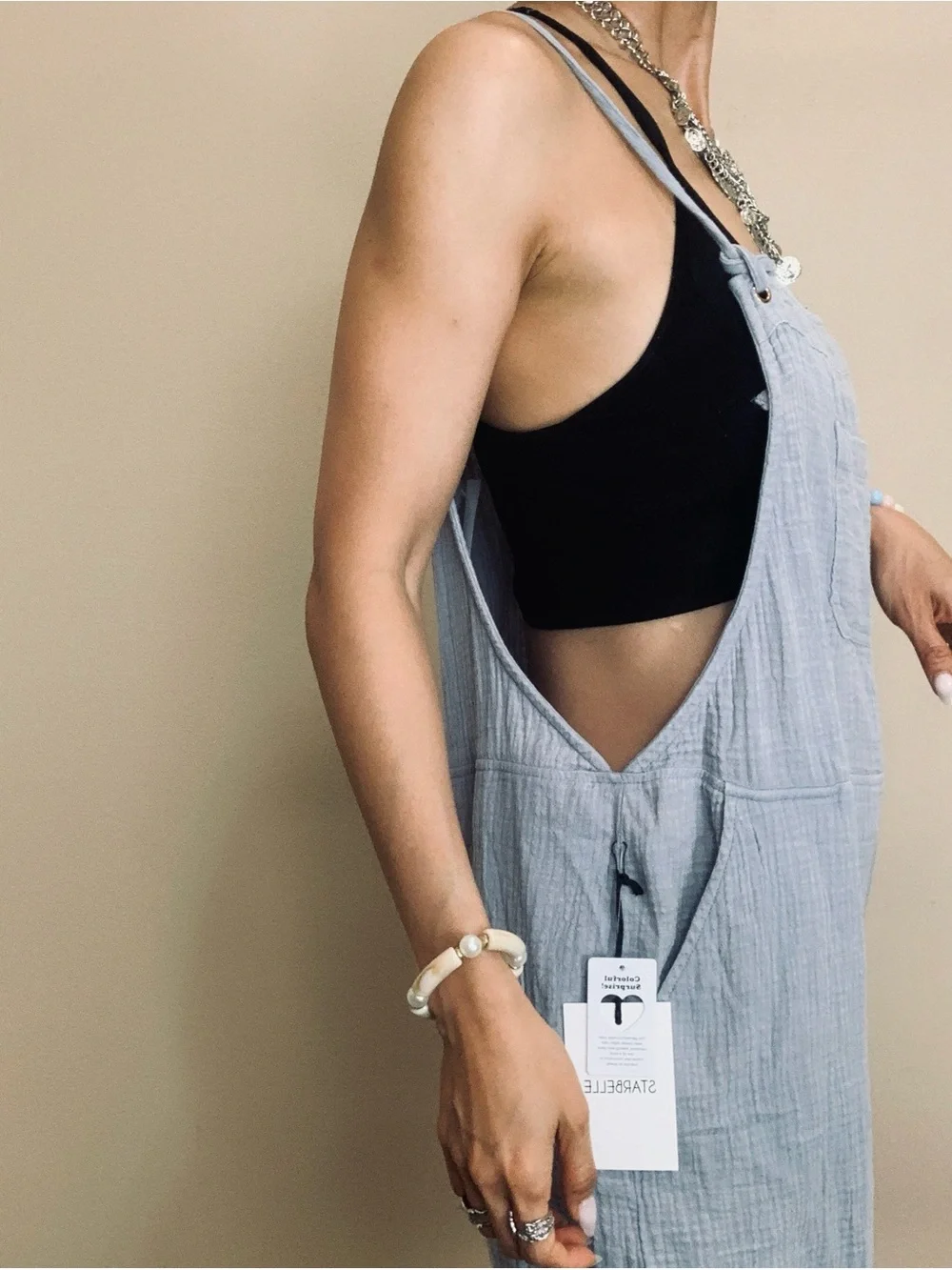 Brand New comfy jumpsuits size L - Picture 4 of 7